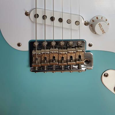 Fender Fender Custom Shop 1956 NOS Stratocaster 2011 Daphne Blue image 2