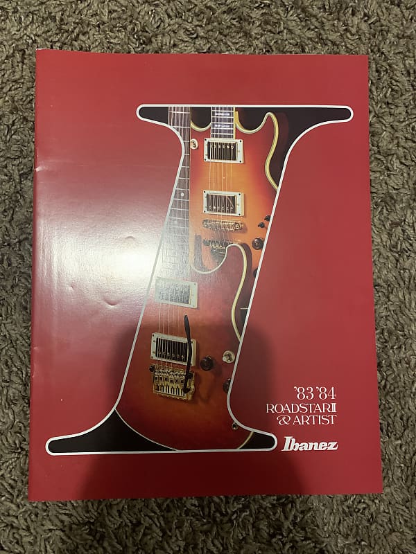 19831984 Ibanez Roadstar 2 and Artist Guitars Catalog Reverb