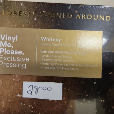 Used Whitney-Forever Turned Around-Limited Edition, Numbered, Gold, Opaque image 2