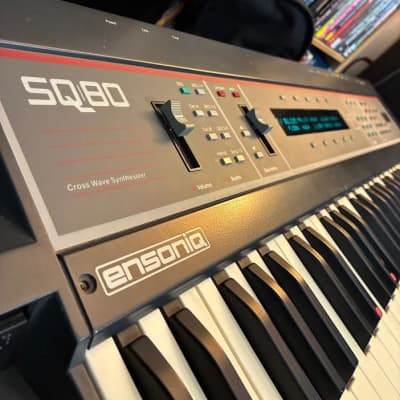 Ensoniq SQ-80 Cross Wave Synthesizer 1988 - Black