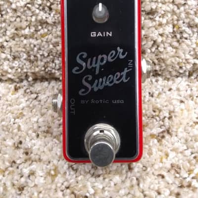 Xotic Super Sweet Booster Mini Pedal | Reverb