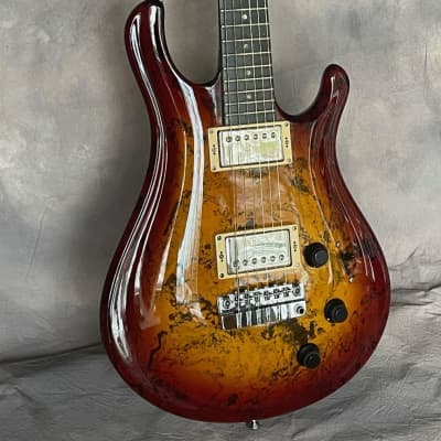 Electric Guitar Flaxwood Rautia Trem Lumi White 2HB White