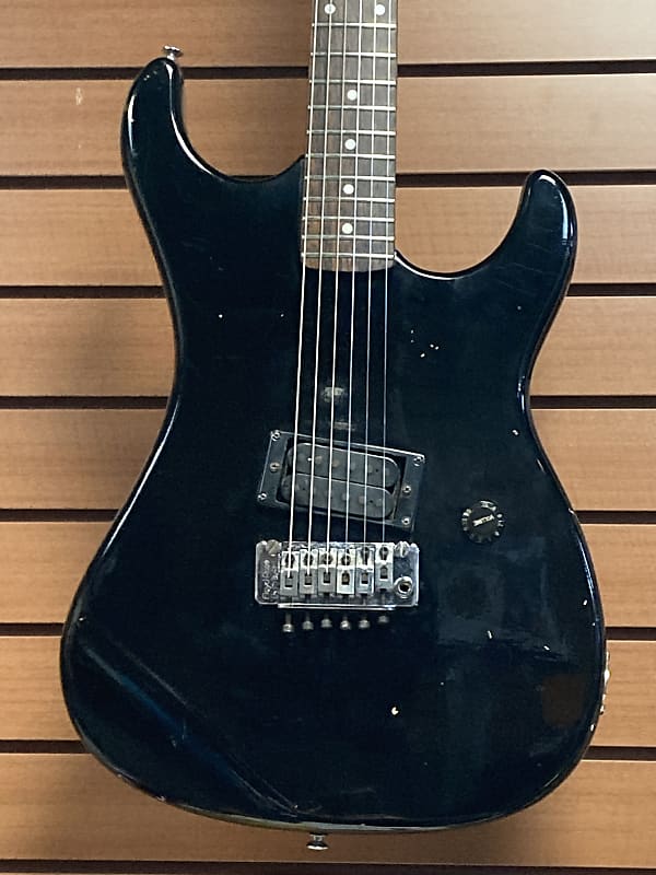 Kramer Striker 100ST w/Original Floyd Rose in Black | Reverb