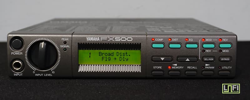 Yamaha FX500 90's Digital Simul-Effect Processor Multi Effects