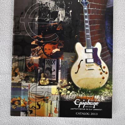 New Official Epiphone Guitar 2013 Catalog featuring Limited Editions, Bluegrass,  BOGO (2 Copies) for sale