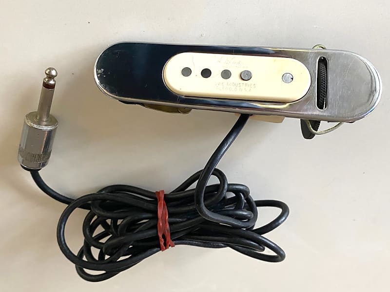 1950s DeArmond RHCB Soundhole Pickup NICE Lightning Hopkins Reverb