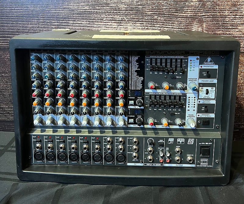 Behringer EURODESK-PMP1680s Mixer (Carle Place, NY)