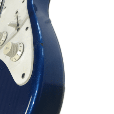 Yamaha PAC012 Pacifica Series HSS Electric Guitar Dark Blue Metallic image 3