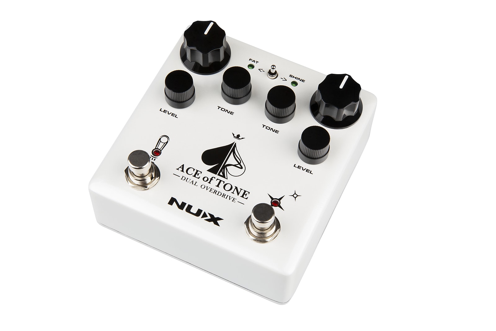 NuX NDO-5 Ace of Tone Dual Overdrive Verdugo Series Effects Pedal