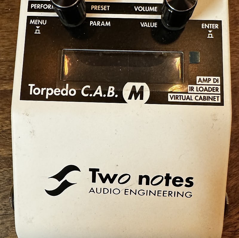 Two Notes Torpedo C.A.B. M Speaker Simulator / Amp DI 2019 - White image 1