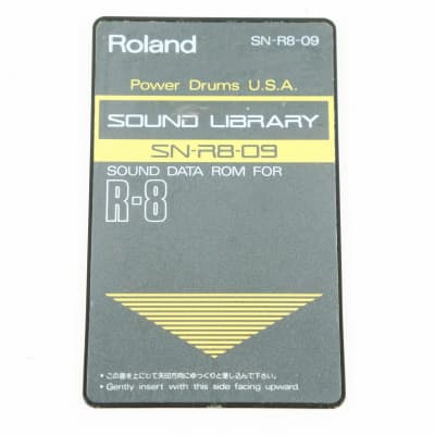 [SALE Ends Sep 16] Roland SN-R8-09 Power Drums U.S.A. Expansion Card for R-8, R-8mk2, R-8M