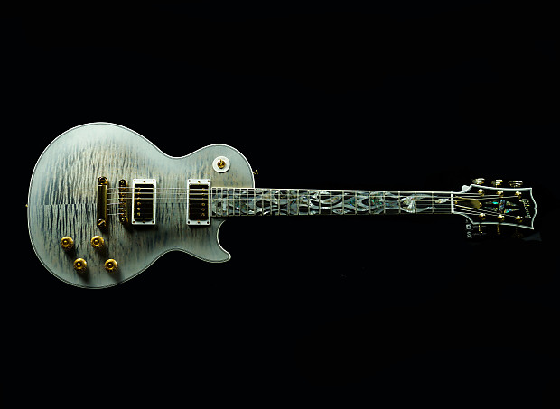 Gibson les paul ice flame top