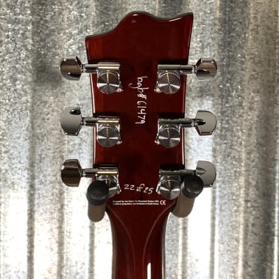 Reverend Limited Edition Roundhouse Semi Hollow Body Archtop Vintage Clear Natural Guitar #22 Blem image 4