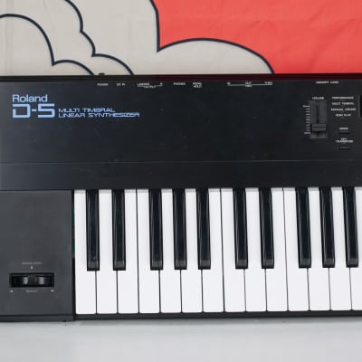 Used Roland D-5 Synthesizer Keyboard  AS IS image 2