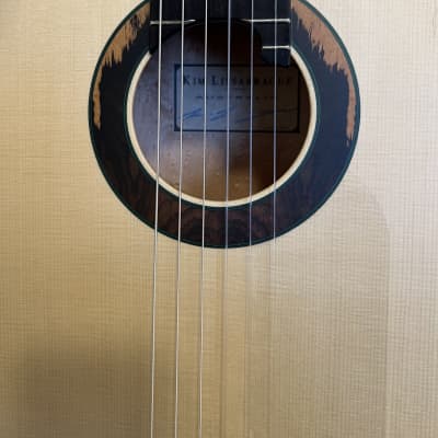 Kim Lissarrague Deluxe (w/ VIDEO DEMO) 2021 Lattice Braced Spruce/Birdseye Maple Classical Guitar image 5