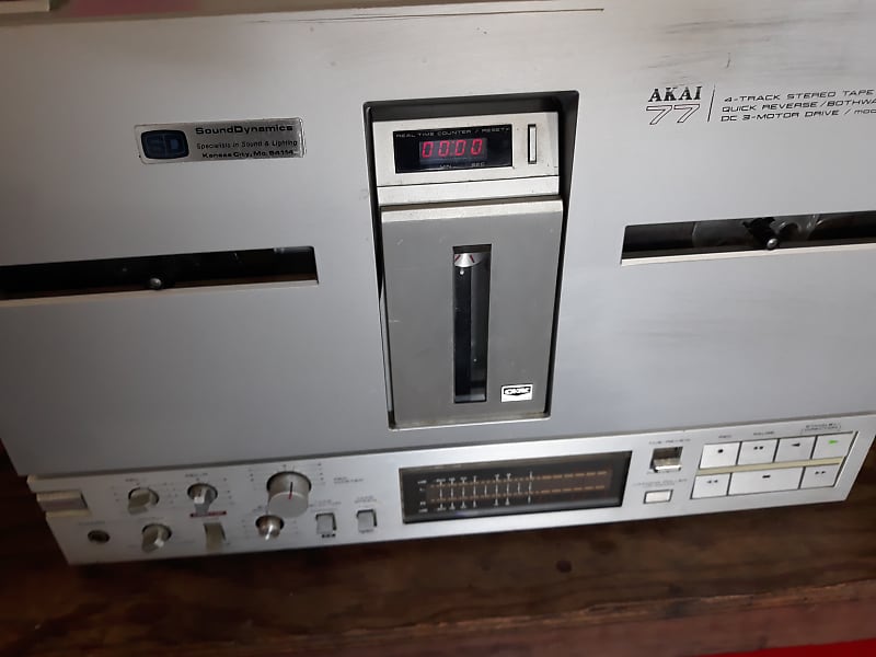 Akai GX-77 1/4" 4-Channel 2-Track Tape Recorder image 1