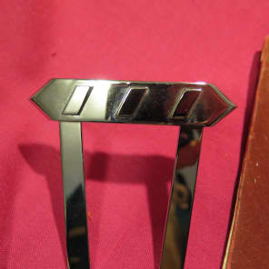 vintage NOS 1970 Gibson es-175 T 1970 chrome tailpiece (also for es 300 335 thinner archtop image 4