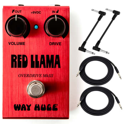 Reverb.com listing, price, conditions, and images for dunlop-way-huge-red-llama