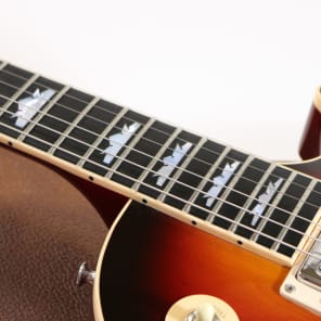Super Rare! Gibson Les Paul Standard Limited Edition  1996 Fireburst Crown Inlays on Ebony near MINT image 13