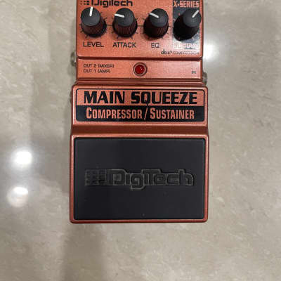 DigiTech MAIN SQUEEZE コンプレッサー DigiTech Main Squeeze Compressor Sustainer Pedal | Reverb