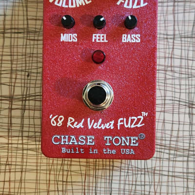 Reverb.com listing, price, conditions, and images for chase-tone-68-red-velvet-fuzz