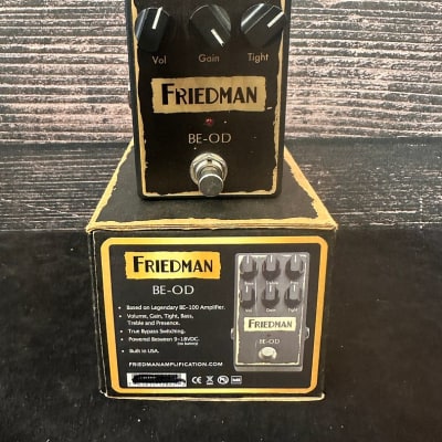 Friedman BE-OD Overdrive Guitar Effects Pedal (Margate, FL) | Reverb