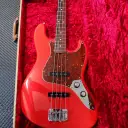 Fender Jazz Bass '62 Reissue - Crafted in Japan - 1999-2002 Fiesta Red/Stack Knob / Tweed Case