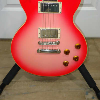 2005 Epiphone Jay Jay French Elitist Les Paul Standard Pinkburst Electric Guitar JJ Twisted Sister image 3