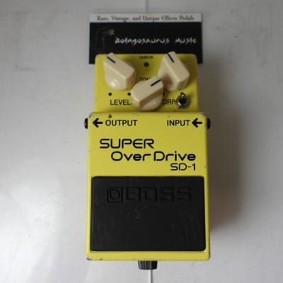 Boss SD-1 Super Overdrive w/ Keeley GE Mod | Reverb