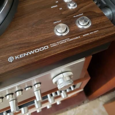 Kenwood KD-5077, Fully Automatic, Rare Woodgrain, Recapped, XV-15 Cart. Superb, $899 Shipped! image 7