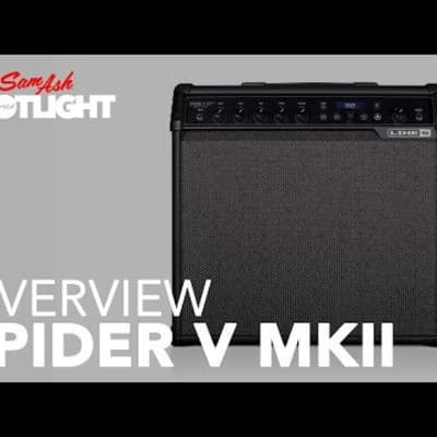 Line 6 Spider V 240HC MkII 240-Watt 2x4" Head/Combo Guitar Amplifier(New) image 5