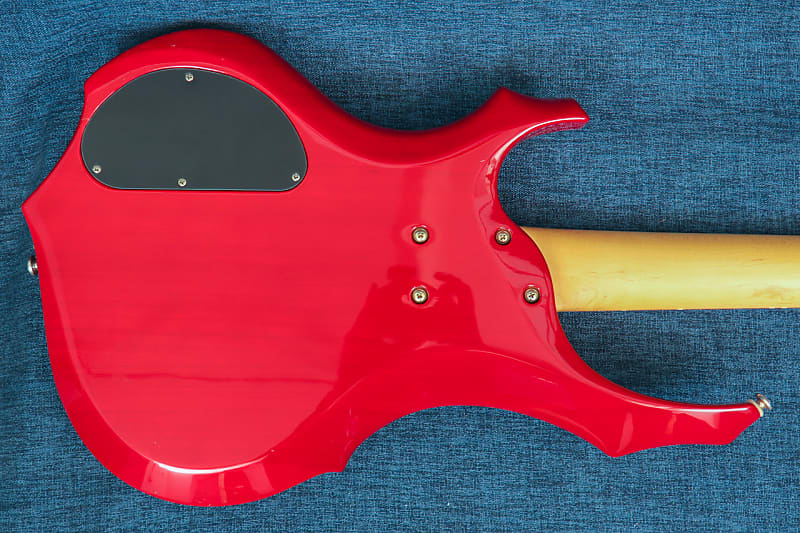 Grass Roots G-FR-58B Forest Bass 1998 See Thru Red | Reverb
