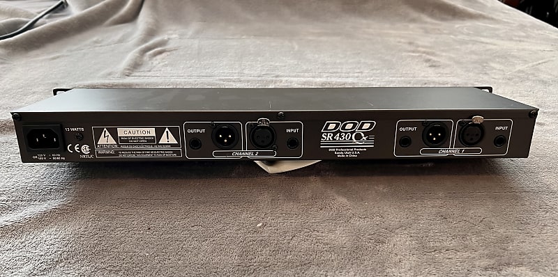 DOD グラフィックイコライザー 2ch SR430 Qx ブラック DOD グラフィックイコライザー 2ch SR430 Qx ブラック