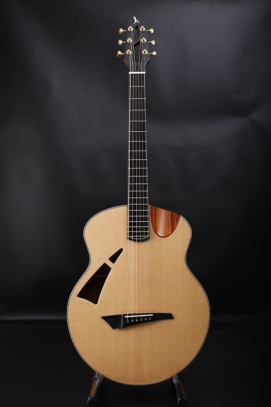 Avian Skylark 3A Natural All-solid Handcrafted African Mahogany Acoustic Guitar image 1