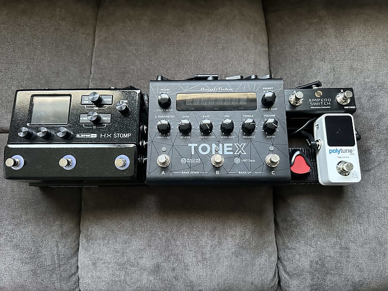 HX Stomp and Tonex combo with Polytune 2022 - black | Reverb