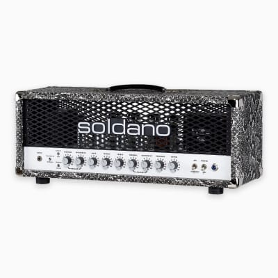 Soldano SLO-100 Custom 100 Watt Tube Guitar Amplifier Head - Snakeskin image 3