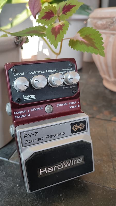 DigiTech Hardwire RV-7 Stereo Reverb