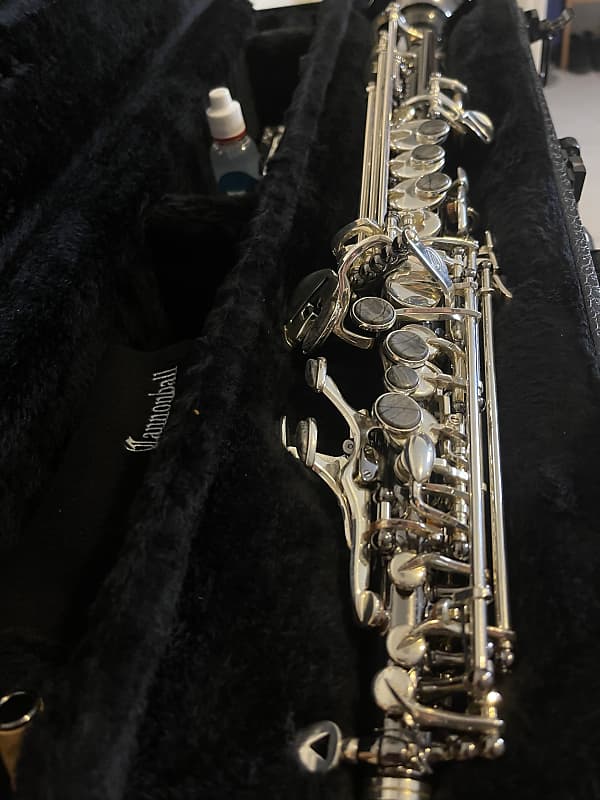 Cannonball Soprano Saxophone Stone Series Black/Silver 2021 Reverb