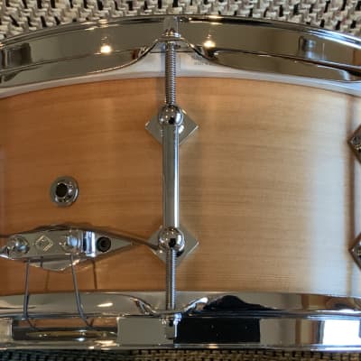 Craviotto 5.5x14 Private Reserve Solid Cedar Snare Drum  2019. Sound File image 4