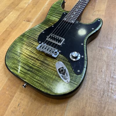 Unbranded  ST Custom Electric Guitar in Monster Burst inc case for sale