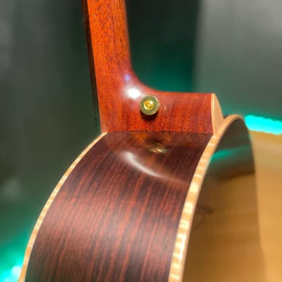 Hsienmo F shape Sinker Redwood solid top + Solid wild Indian rosewood with hardcase (SOLD) image 18