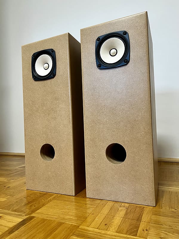 Fostex FE 127 E fullrange speaker pair  			