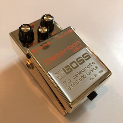 Boss DS-1 Distortion, rare golden edition 1998 Gold image 1