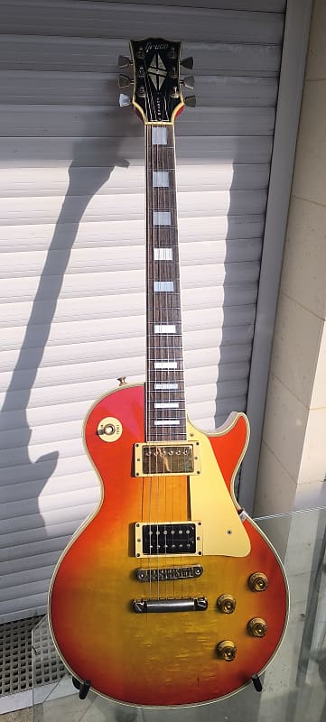 COOL GEAR: My 1978 Greco EG-600 Les Paul Custom Copy! - YouTube