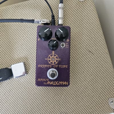 Analogman Prince of Tone Overdrive Pedal | Reverb