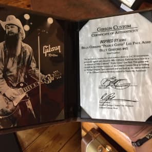 Gibson Autographed Pearly Gates Les Paul Sunburst image 12