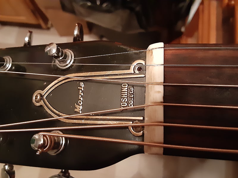 Morris YOSHINO ギター Yoshino Morris W13 Western Dreadnought 1970's w/case Luthier