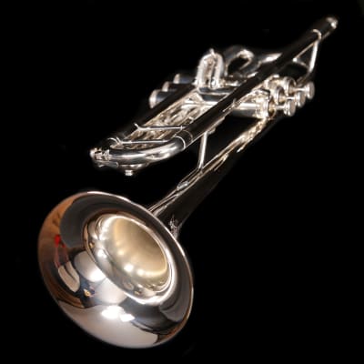 King 1117SP King Marching Brass - Background Brass Silver-Plate Finish image 5