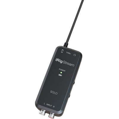 IK Multimedia iRig Stream Solo Audio Interfaces for iOS Mac and Select Android Devices image 2