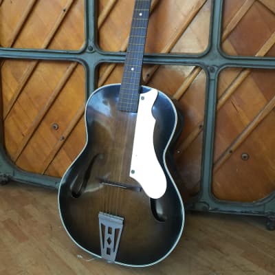 Egmond Antoria 1960s Jazz Archtop Antique Natural Acoustic Guitar image 1